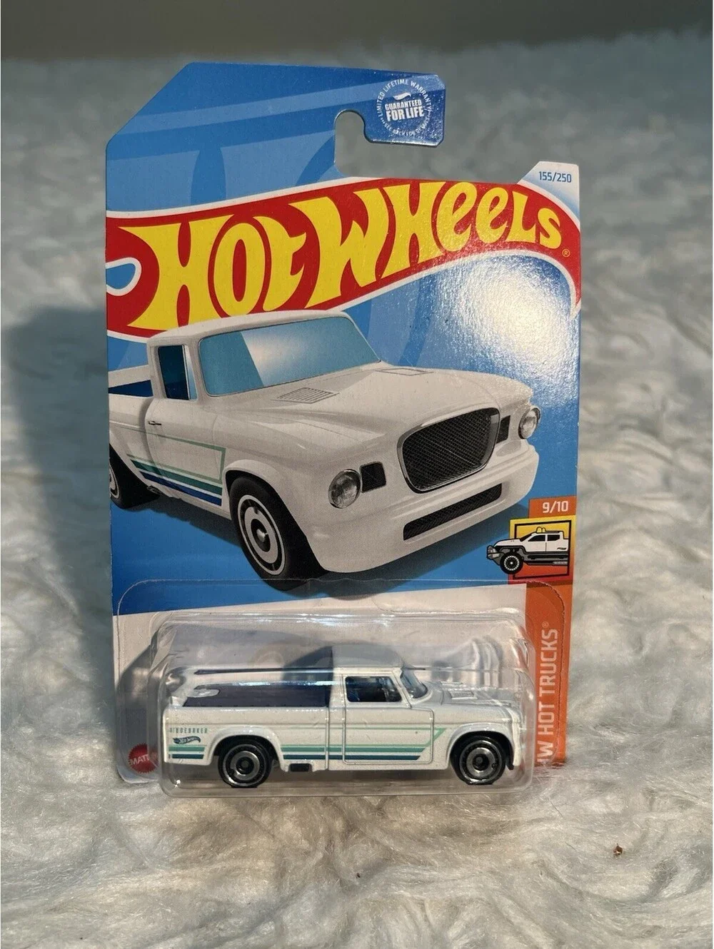 2024 Hot Wheels '63 Studebaker Champ in white